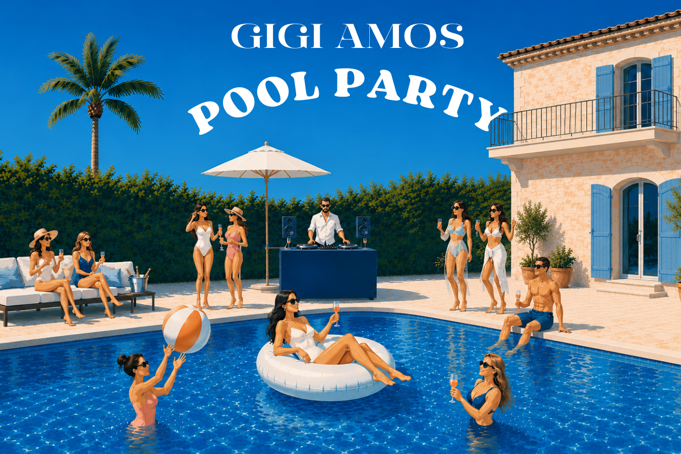POOL PARTY INVITATION